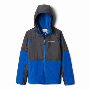 Columbia Basin Butte™ Skinna Full Zip Pojkar Blå/MörkGrå (STHMU0186)